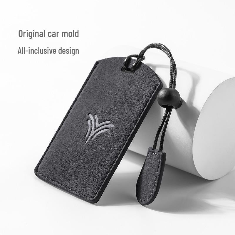 Nezha GT Suede Key Case: Remote Protection Bag with Interior Modification for Nezha AYA