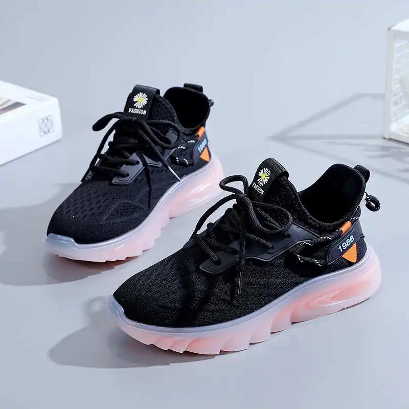 Thick Sole Thin Heel Casual Tennis Female Dress Platform Heels For Women Heel Shoes Women Sneakers Sports 4yrs To 12yrs