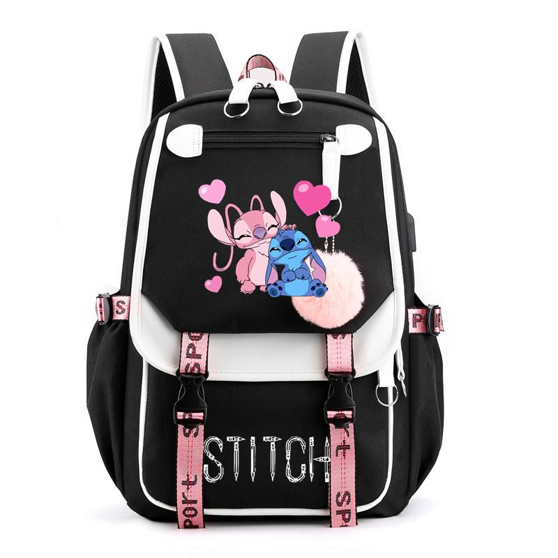 Usb Charging School Bag Male And Female Students Backpack Backpack
