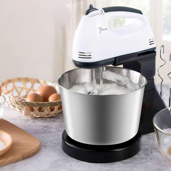 Köksmaskin Professionell Kraftfull 7 Justerbara Hastigheter Elektrisk Bänkskaksmaskin för Hemmet