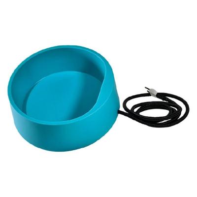 Winter Warm Pet Drinking Bowl 2.6L With Thermostatic 220V EU Standard Detachable Anti Leak Design