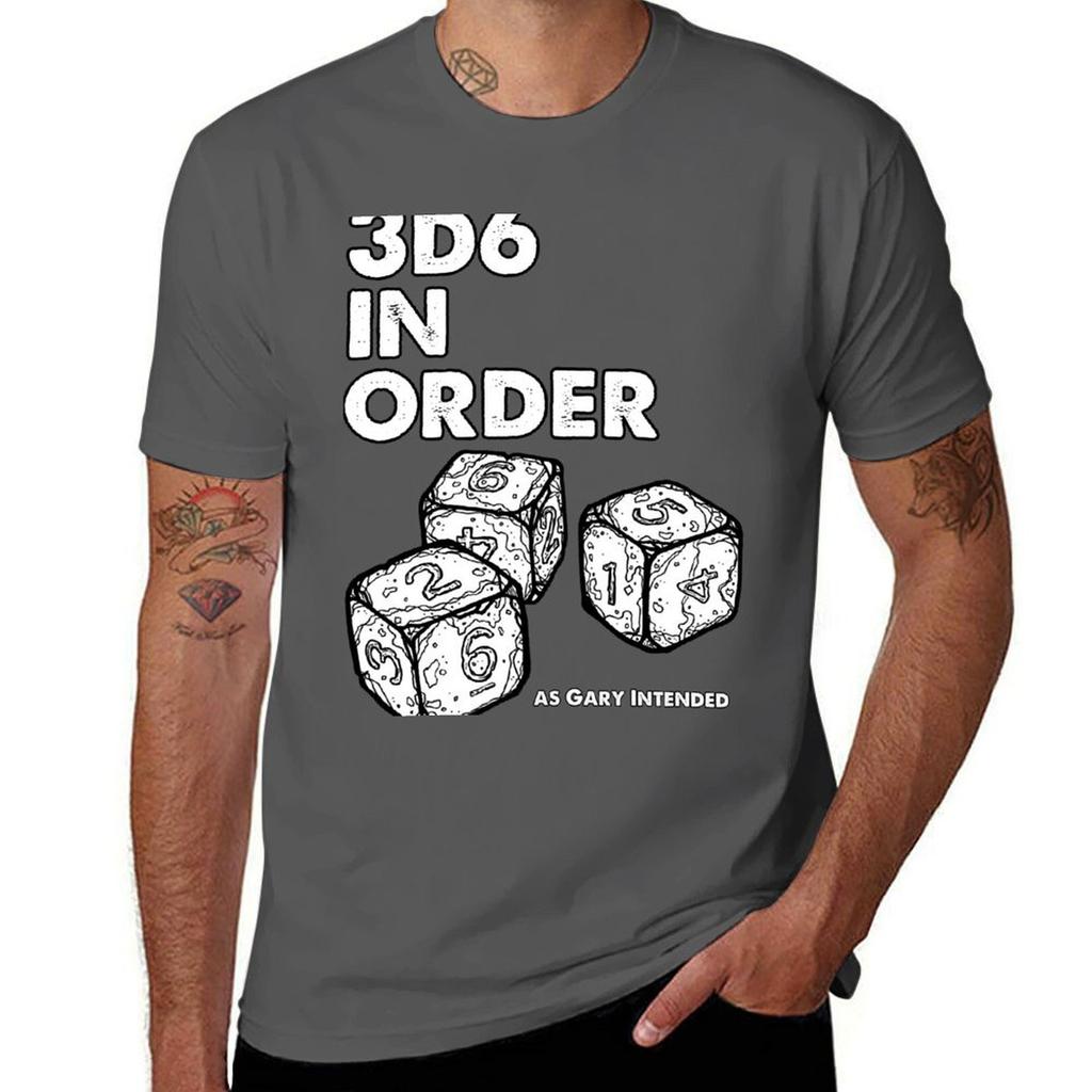 3d6 in Order As Gary Intended TShirt Sports Basic Short Sleeve TShirt