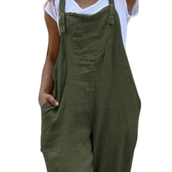 Γυναικεία Ολόσωμη Φόρμα Άνετη Εφαρμογή Τιράντα Μονόχρωμη Γυναικεία Σαλόπετα Κάμι Ρομπέρ Μπαγκί Ολόσωμη Φόρμα για Καθημερινή Χρήση