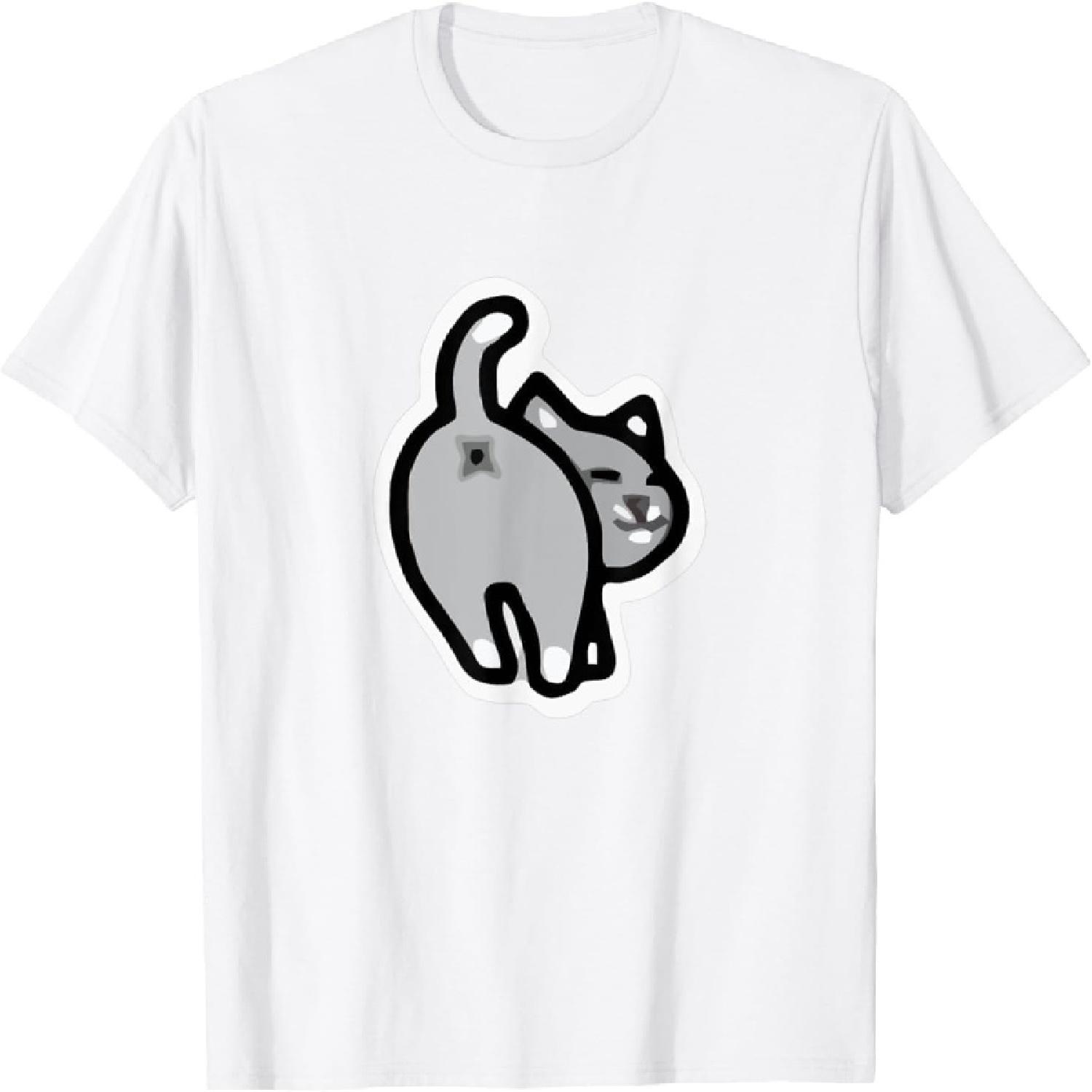 iFreya Cat Butthole Mesmerizing T-Shirt S