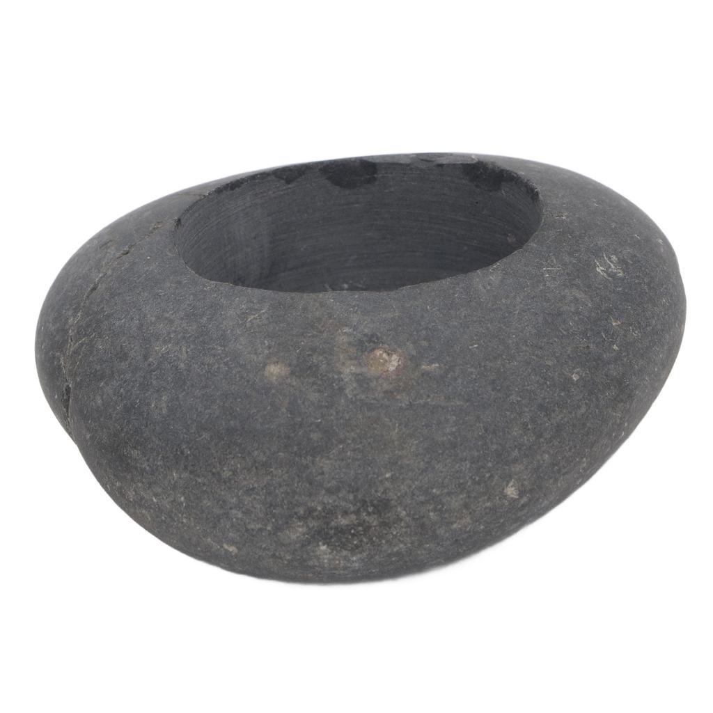 Pebble Candle Holder Handmade Decorative Stone Tealight Candle Holder for Wedding