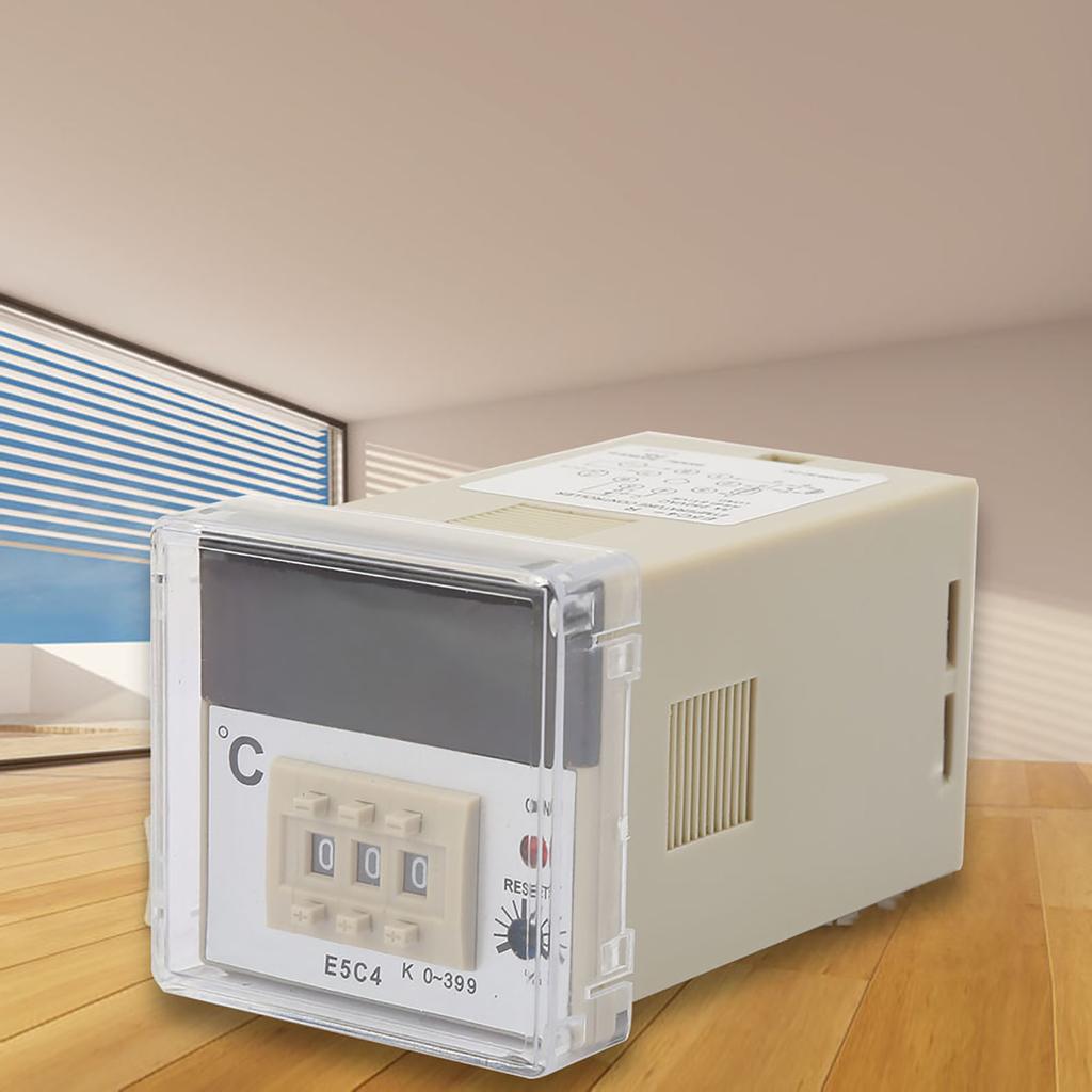 0111ROM E5C4R20K Sıcaklık Kontrol Cihazı K Tipi Termokupl 220V 0399 santigrat