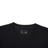 Li-Ning Cool Tea Quick-Dry Casual Sports T-Shirt With Logo Print And Drop-Shoulder Sleeves Men Tops Black AHSU709-1