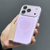 Original Liquid Soft Silicone Matte For Magsafe Magnetic Charge Case For iPhone Air 17 16 15 Pro Max Crystal Lens Protect Cover