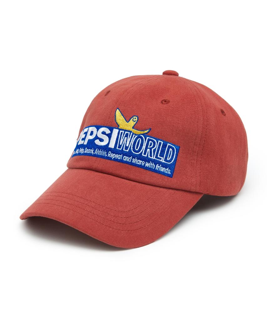 Mark Gonzales X Pepsi Angel World Half-Width Cap - Red