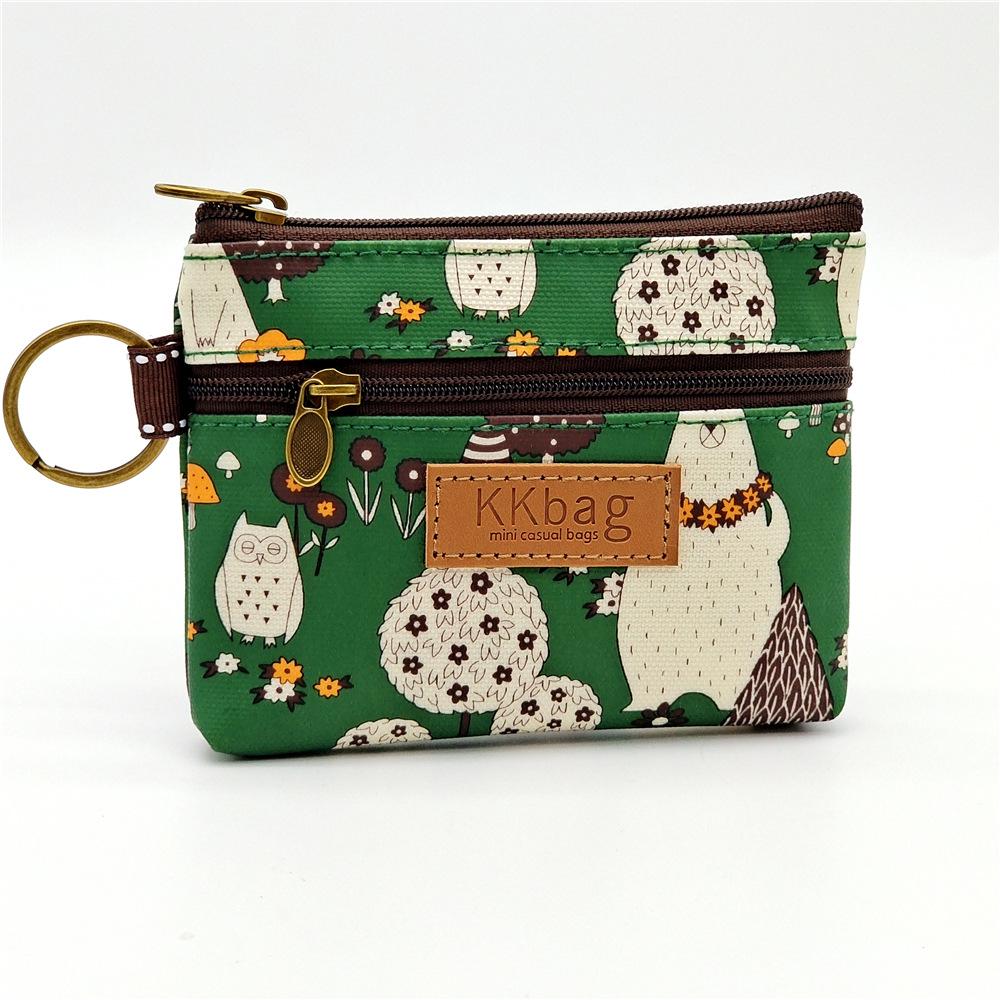 2023 Stain-Resistant Waterproof Cartoon Coin Purse & Lipstick Storage Bag with Card Holder