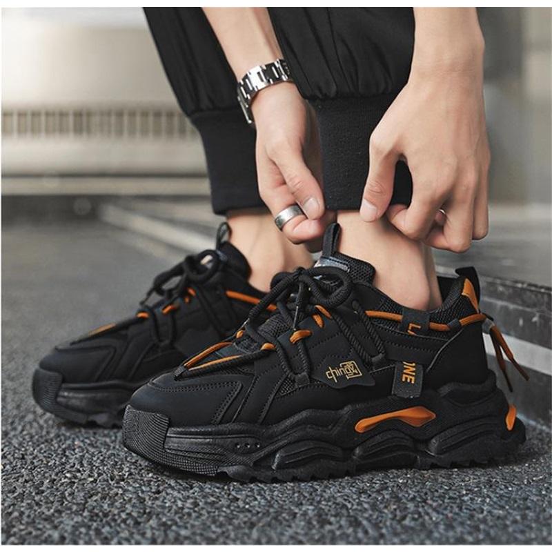 Men's shoes spring and summer breathable ultra-light soft sole non-slip shock absorption student running casual sports shoes