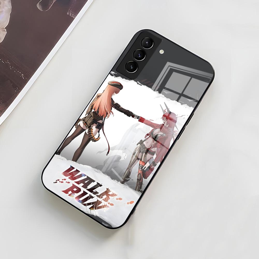 

Чехол для телефона Goddess Of Victory Nikke для Samsung A56 A36 A26 A16 A15 A25 A35 A55 A14 A34 A24 A54 Стеклянный чехол Samsung A26