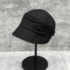 Japanese Retro Pleated Basin Hat Women'S Spring And Summer Temperament Shows Small Face Versatile Thin Fisherman Hat