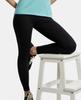 Women's Super Combed Cotton Elastane Stretch High Rise Leggings with Ultrasoft Waistband