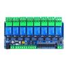 Modbus RTU 8 Channel 12V Relays Module With RS485 Input Output For Industrial Automation And Home Systems
