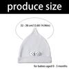 Newborns Nursery Hospital Hat Breathable Baby Beanies Hat Soft Caps Infant Baby Hats for Boys Girls Toddler 0-3 Month