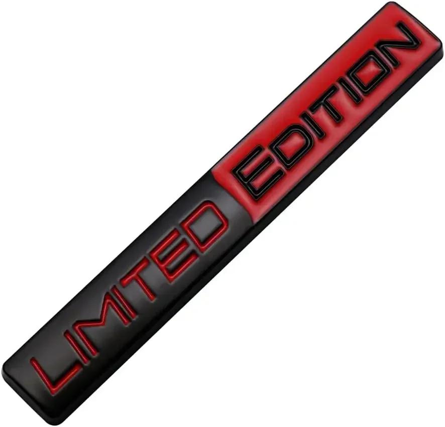 3D Limited Edition Metal Aluminium Adhesive Emblem Rear Trunk Badge Fender Sticker Body Decal Car LIMITED EDITION Emblem
