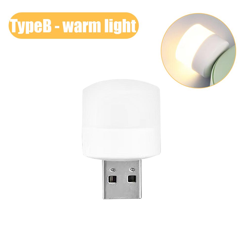 1/5pcs Usb Plug Night Light Mini Led Lamp Computer Mobile Power Charging Reading Eye Protection Light Usb Charging Light Bulb