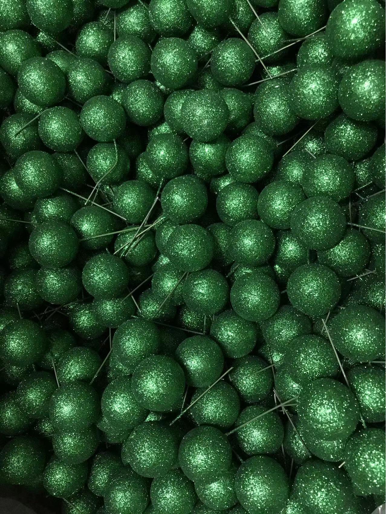 Красочные блестящие шары для украшения торта - золотые, серебряные и разноцветные для праздничных тортов