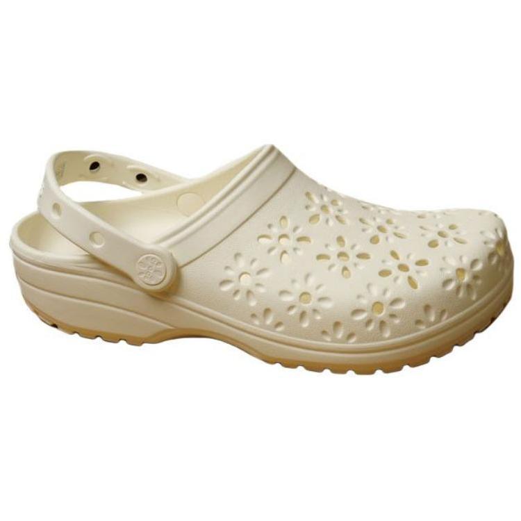 Crocs Classic clog stylish, simple and comfortable hole shoes unisex beige