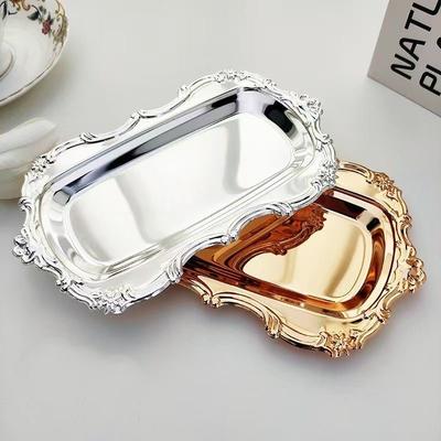 Stainless Steel Butterfly Snack Tray – Multi-Purpose Breakfast & Dessert Plate