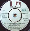 7inch Record BILLIE JO SPEARS  Silver Wings And Golden Rings UP36024 United Artists  1975 UK Rock Used