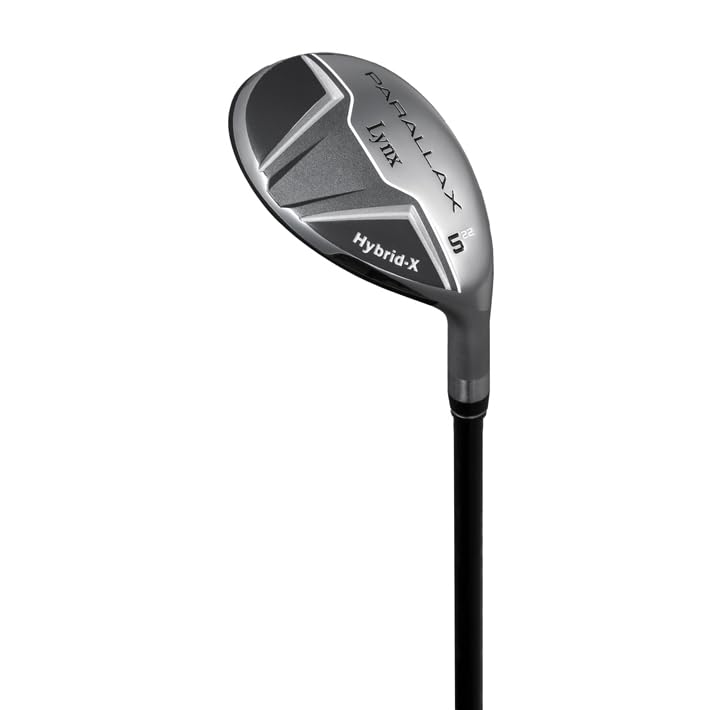 

Lynx PARALLAX Hybrid Iron Sold individually 5 22 Hybrid-X (Carbon Shaft) No. (SR Flex, degrees)