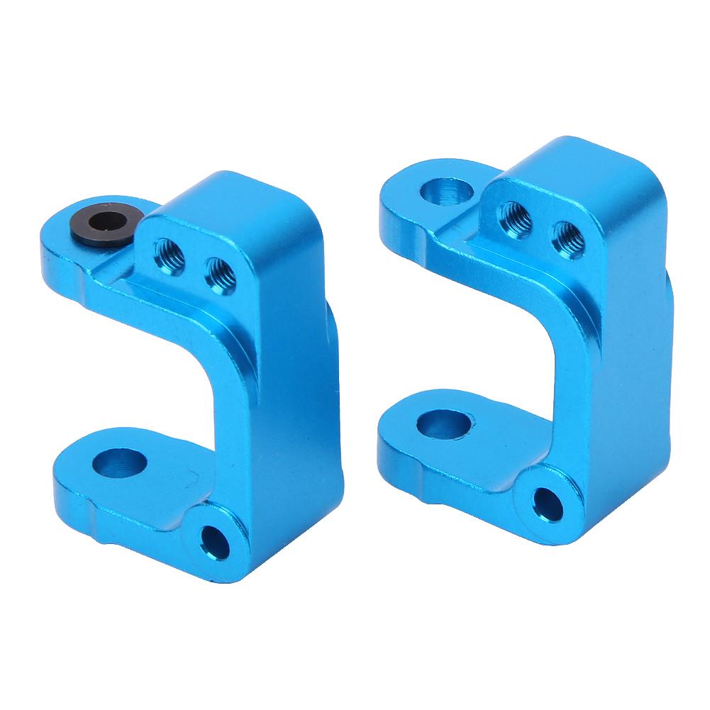 Aluminum Alloy Hub Knuckle Arm RC Accessory Fit for 1 10 ECX 2 Wheel Drive RC CarBlue