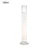 Glass Graduated Cylinder 100 mL Measuring Cylinder Science Test Single Metric