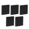 5 Pcs Air Filter Cotton 98760 Air Particles Fine Dust Trimmer Air Filter Cotton Black for Ryobi 98760 98760a Engine