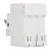 Dual Power Manual Transfer Switch DIN Rail Mount 3P Interlock Circuit Breaker Isolating Switch 400VAC 63A 3P