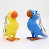 LED Illuminated Parrot Keychain With Animal Sound Effects And Compact Design Unique Key Rings Accessory
