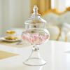 Transparent Glass Bottle Glass Candy Jar Display Decorative Jars Storage Tank Decor Accessories Storage Bottle Food Container