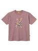 Ellamo Flower Bear Short Sleeve T-Shirt Unisex Plus Size S~4Xl (B Type)