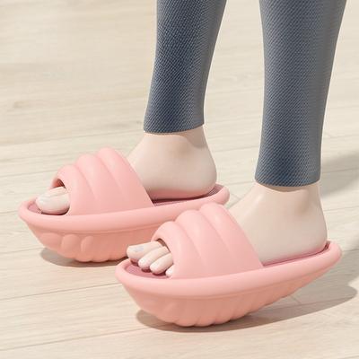 Chaussures amincissantes de mode de haute qualité Chaussures à bascule EVA Pantoufles sculptantes Big S Chaussures d'étirement Yoga pour l'entraînement de fitness en intérieur