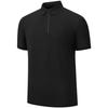 SS25 Lässige Mode Vielseitig Bequem Atmungsaktiv Kurzarm Poloshirt Herren Poloshirts Schwarz SA2250SP65C-BK001