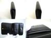 Authentic BALENCIAGA Black Leather Bifold Wallet Compact Wallet #a898  Refurbished