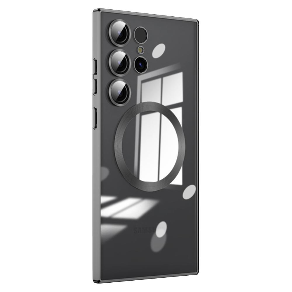 Magnetic Case For Samsung Galaxy S23 Ultra TPU Phone Back Cover Compatible with MagSafe