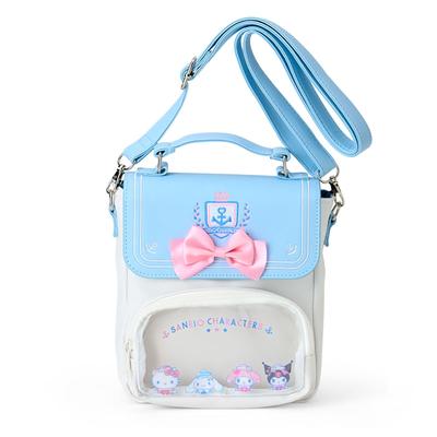 Shoulder Bag Featuring Sanrio PU and for Ages 3 and 633585 (Sailor Collar) Characters, Leather, Polyester, PVC, Up,