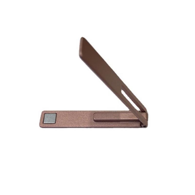 Magnetic Ultra Thin Foldable Mobile Phone Holder Bracket Metal Desktop Cell Phone Stander Phone Support Kickstand Universal 2025