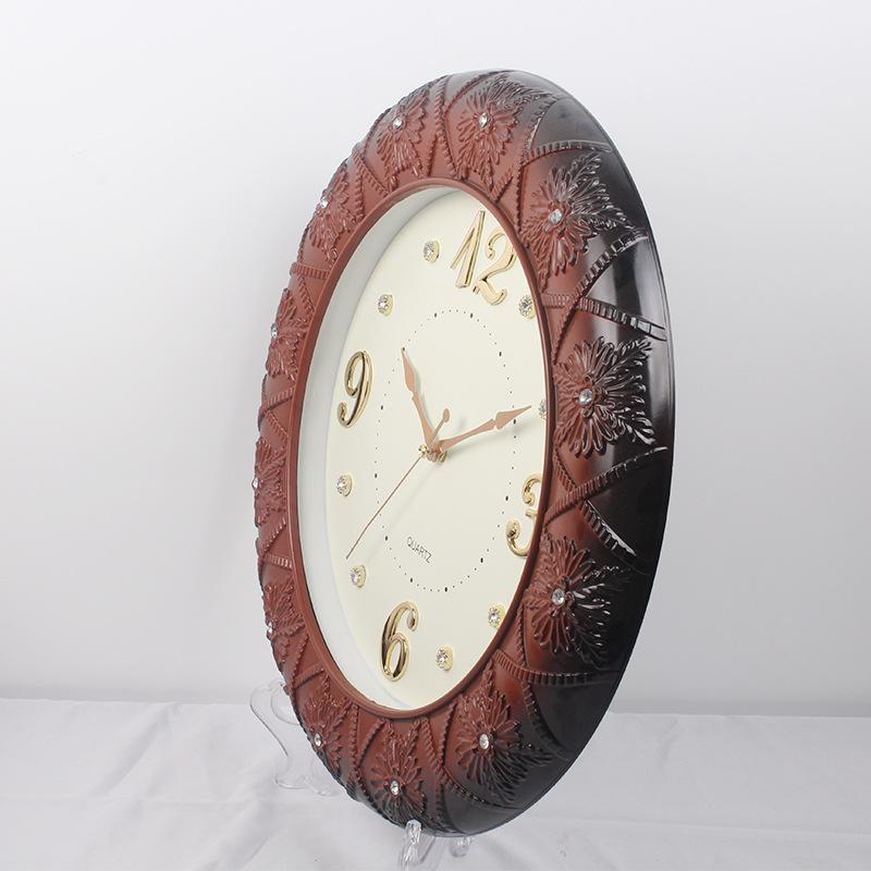 Living Room Wall Clock Creative Clock Round Creative Clock Home Decoration Silent Wall Clock