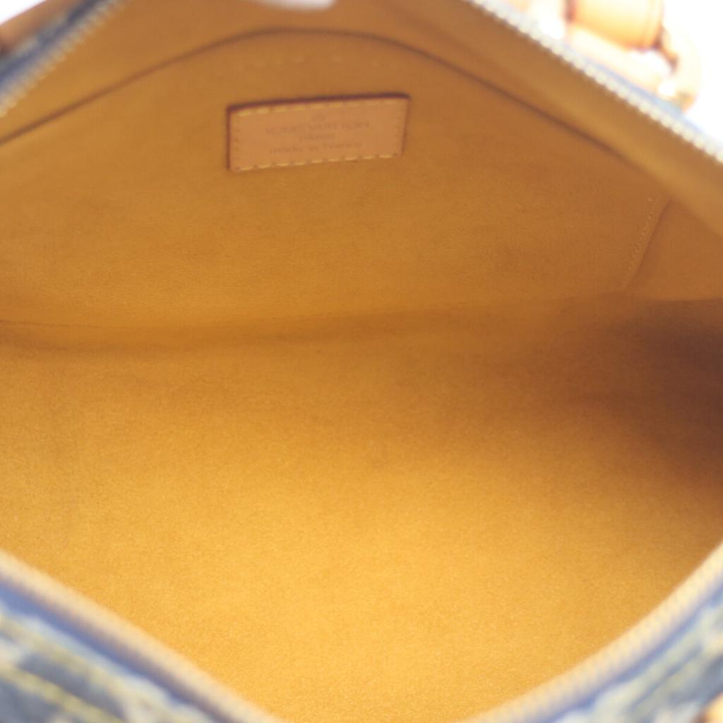 LOUIS VUITTON 05 M95019 05 Monogram Denim Neo Speedy Handbag blueUsed