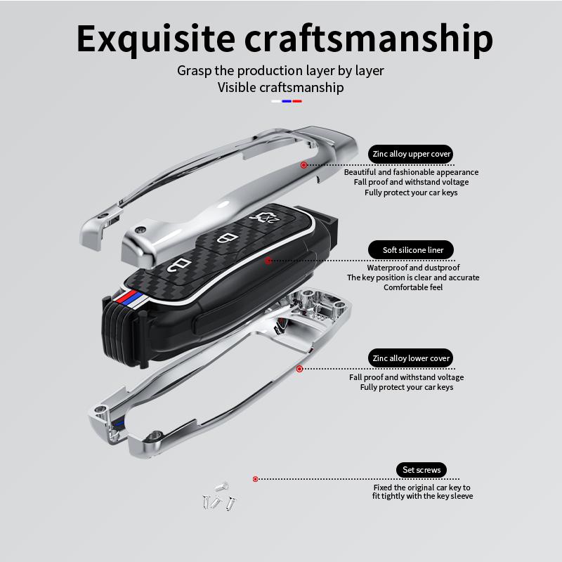 Car Remote Key Case Cover Shell Fob For Ford F-150 Mondeo Galaxy S-Max Explorer Ranger 2015 2016 2017 2018 Car Styling Accessory