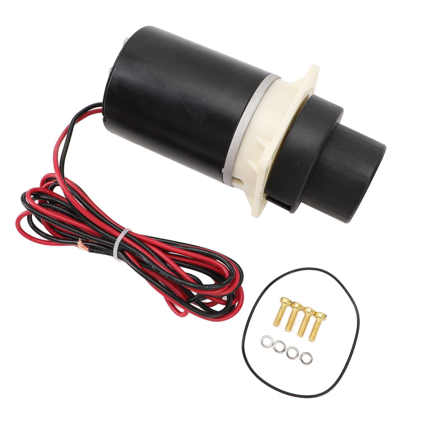 

Узел мотор-насоса для туалета Мотор-насос для туалета RV Эффективный 37072‑0092 для Jabsco 37045 37245 Тихий смыв Дизайнерские туалеты чёрный