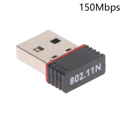 Mini Usb Wifi Adaptörü 802.11N Anten 150 Mbps Usb Kablosuz Alıcı Ağ Kartı