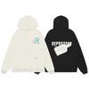 Angel Wings Letter Print Hoodie Men Women Loose Street Hip Hop Pullover Winter