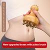 Handheld Brass And Wood Therapy Tools Mushroom Lymphatic Drainage Massager Trigger Point Massage Tool For Deep Tissue Body Shape