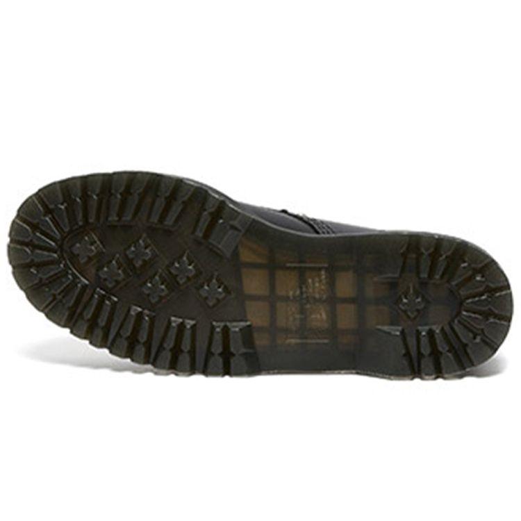 Dr. Martens 1460 Couro Moda Simples Botas Curtas de Cano Médio Botas Unissex Preto 26959001