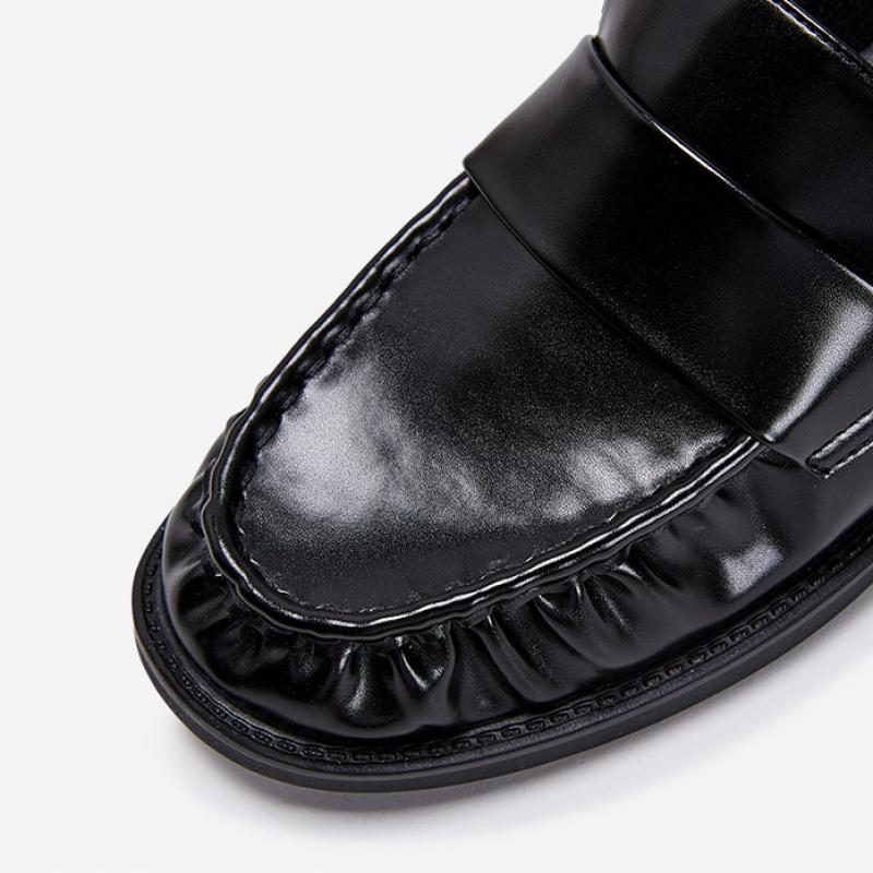 Simplet By ESquire Simple Women S Lucy Shirring loaferS Black