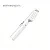304 Stainless Steel Gold Cutlery Set with Violet Acrylic Bamboo Joint Handles: Includes Knife, Fork, and Spoon for Hotel Light Luxury Use.